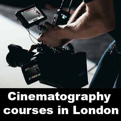 Cinematography courses in London
